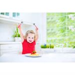 Jucarii, Copii si Bebe - Hrana si alaptare - Biberoane, suzete si accesorii hranire - Articole hranire bebelusi - Set tacamuri din inox pentru copii BabyJem (Culoare: Portocaliu) - Infinity.ro