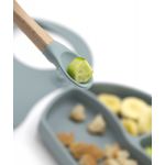 Jucarii, Copii si Bebe - Hrana si alaptare - Biberoane, suzete si accesorii hranire - Articole hranire bebelusi - Set diversificare 4 piese din silicon BabyJem: bavetica, farfurie, lingurita si pahar (Culoare: Roz) - Infinity.ro