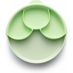 Jucarii, Copii si Bebe - Hrana si alaptare - Biberoane, suzete si accesorii hranire - Articole hranire bebelusi - Set diversificare hrana bebelusi Miniware Healthy Meal, 100% din materiale naturale biodegradabile, 3 piese, Keylime - Infinity.ro