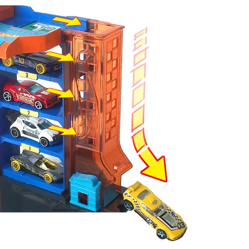 Jucarii, Copii si Bebe - Jucarii si jocuri - Vehicule si jucarii cu telecomanda - Masinute - Hot wheels city parcare - Infinity.ro