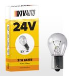 Auto si Moto - Electrice auto - Iluminare si semnalizare - Becuri auto - Bec VivAuto 24V, 21W, BA15S, o faza semnalizare - Infinity.ro