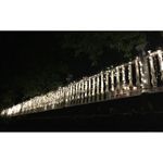 Casa si Gradina - Decoratiuni - Decoratiuni de sezon - Instalatie de Craciun, 5 m, Perdea franj FLASH Alb Rece, 104 leduri, SDX P9106W, perdea luminoasa franjurata de exterior - Infinity.ro