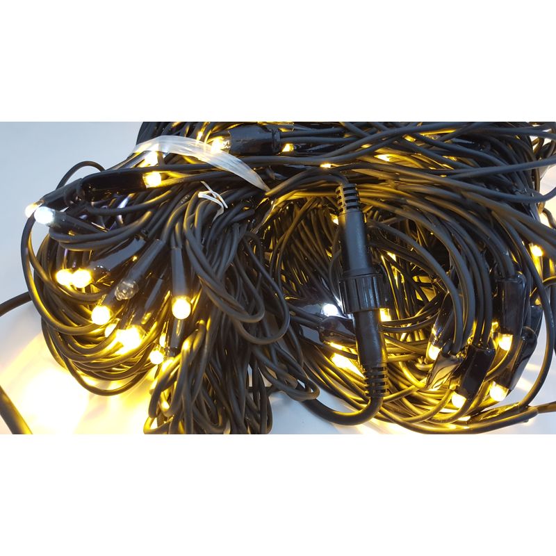 Casa si Gradina - Decoratiuni - Decoratiuni de sezon - Instalatie de Craciun, 3 m x 3 m, Plasa Flash, alb cald, 208 leduri, 9118WW / plasa cu flash Sdx Marketï¿½ - Infinity.ro