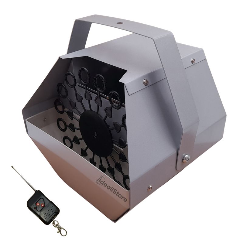 Casa si Gradina - Decoratiuni - Decoratiuni petrecere - Accesorii pentru petrecere - Pachet masina de baloane, lichid baloane 5 l  si masina de fum ,lichid fum 5 l, IdeallStore®,  telecomanda inclusa - Infinity.ro