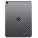 Laptop, Telefoane si Tablete - Tablete si accesorii tablete - Accesorii Tablete - Folii protectie tablete - Folie autocolanta Skin, pentru Apple iPad Pro 12.9 (2018), carbon negru, protectie spate - Infinity.ro