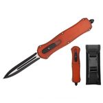 Casa si Gradina - Bucatarie si vesela - Vesela si tacamuri - Cutite si seturi de cutite - Cutit automat cu arc , IdeallStore®, 23.5 cm, rosu - Infinity.ro