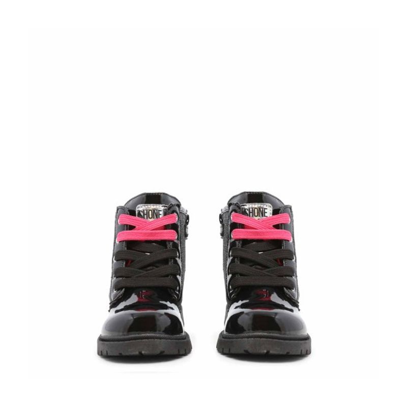 Fashion, accesorii si bijuterii - Copii - Incaltaminte copii - Ghete si cizme copii - Botine Shone 6372-031 Negru 27 EU - Infinity.ro