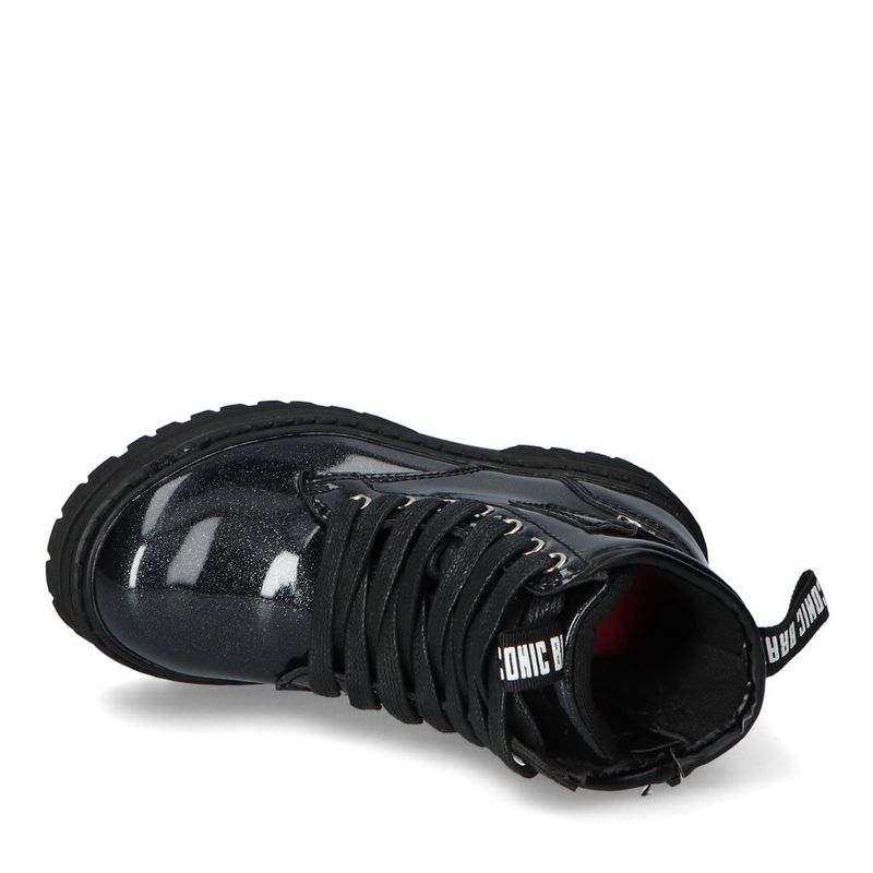 Fashion, accesorii si bijuterii - Copii - Incaltaminte copii - Ghete si cizme copii - Botine Shone copii 81587-006 30 EU Negru - Infinity.ro