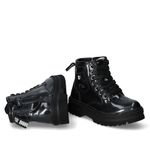 Fashion, accesorii si bijuterii - Copii - Incaltaminte copii - Ghete si cizme copii - Botine Shone copii 81587-006 30 EU Negru - Infinity.ro