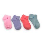 Fashion, accesorii si bijuterii - Copii - Lenjerie si pijamale copii - Sosete si dresuri copii - Set de 4 perechi sosete din Bumbac cu model lalea pentru copii, multicolor 4-5 ani - Infinity.ro