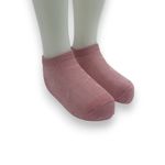 Fashion, accesorii si bijuterii - Copii - Lenjerie si pijamale copii - Sosete si dresuri copii - Sosete scurte cu model inimioare pentru copii, roz inchis 6-7 ani - Infinity.ro