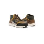 Fashion, accesorii si bijuterii - Copii - Incaltaminte copii - Ghete si cizme copii - Ghete copii Shone 3528-031-TAN 28 EU Maro - Infinity.ro