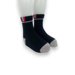 Fashion, accesorii si bijuterii - Copii - Lenjerie si pijamale copii - Sosete si dresuri copii - Sosete clasice cu dungi pentru copii, negru 4-5 ani - Infinity.ro