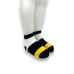 Fashion, accesorii si bijuterii - Copii - Lenjerie si pijamale copii - Sosete si dresuri copii - Sosete clasice cu dungi pentru copii, galben 6-7 ani - Infinity.ro