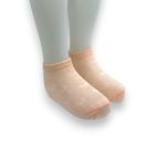 Fashion, accesorii si bijuterii - Copii - Lenjerie si pijamale copii - Sosete si dresuri copii - Sosete scurte cu model inimioare pentru copii, somon 4-5 ani - Infinity.ro