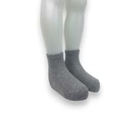 Fashion, accesorii si bijuterii - Copii - Lenjerie si pijamale copii - Sosete si dresuri copii - Sosete clasice simple pentru copii, Gri inchis 10-11 ani - Infinity.ro
