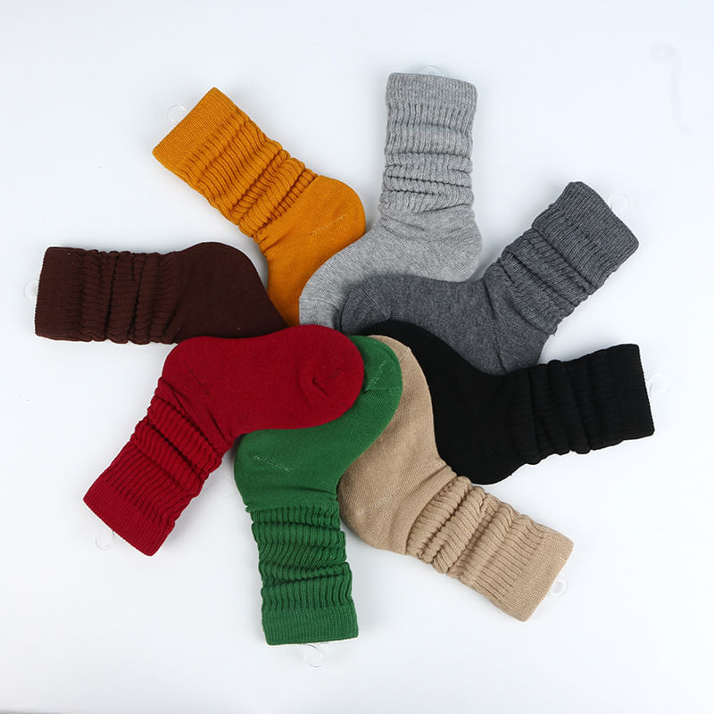 Fashion, accesorii si bijuterii - Copii - Lenjerie si pijamale copii - Sosete si dresuri copii - Sosete colorate pentru copii “flausate” Turmeric 3-5 ani - Infinity.ro