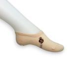 Fashion, accesorii si bijuterii - Femei - Lenjerie si pijamale femei - Sosete si ciorapi femei - Sosete scurte "I see You" pentru femei, bej masura 35-41 - Infinity.ro