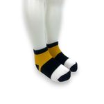 Fashion, accesorii si bijuterii - Copii - Lenjerie si pijamale copii - Sosete si dresuri copii - Sosete clasice cu dungi pentru copii, galben aprins 4-5 ani - Infinity.ro