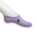 Fashion, accesorii si bijuterii - Femei - Lenjerie si pijamale femei - Sosete si ciorapi femei - Sosete scurte "I see You" pentru femei, mov masura 35-41 - Infinity.ro