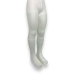 Fashion, accesorii si bijuterii - Copii - Lenjerie si pijamale copii - Sosete si dresuri copii - Dres cu buline si panglici pentru copii, alb 9-10 ani - Infinity.ro