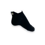 Fashion, accesorii si bijuterii - Femei - Lenjerie si pijamale femei - Sosete si ciorapi femei - Sosete scurte cu model floare calcai ridicat, negru masura 35-41 - Infinity.ro