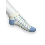 Fashion, accesorii si bijuterii - Femei - Lenjerie si pijamale femei - Sosete si ciorapi femei - Set de 5 perechi sosete din bumbac cu model si volananse pentru femei, - Infinity.ro