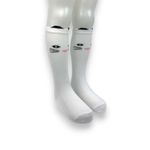 Fashion, accesorii si bijuterii - Copii - Lenjerie si pijamale copii - Sosete si dresuri copii - Sosete lungi cu animalute si urechiuse pentru copii, alb 12-18 luni - Infinity.ro