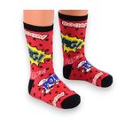Fashion, accesorii si bijuterii - Copii - Lenjerie si pijamale copii - Sosete si dresuri copii - Sosete lungi multicolore Action pentru copii, rosu 8-9 ani - Infinity.ro
