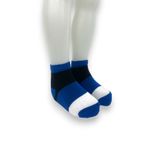 Fashion, accesorii si bijuterii - Copii - Lenjerie si pijamale copii - Sosete si dresuri copii - Sosete clasice cu dungi pentru copii, albastru 10-11 ani - Infinity.ro