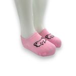 Fashion, accesorii si bijuterii - Copii - Lenjerie si pijamale copii - Sosete si dresuri copii - Sosete tip balerini cu model pentru copii, roz 2-3 ani - Infinity.ro