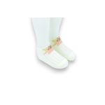 Fashion, accesorii si bijuterii - Copii - Lenjerie si pijamale copii - Sosete si dresuri copii - Sosete scurte tip dres cu tulle pentru copii, alb 2-3 ani - Infinity.ro