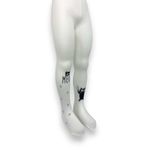 Fashion, accesorii si bijuterii - Copii - Lenjerie si pijamale copii - Sosete si dresuri copii - Dres cu pisici pentru copii, alb 3-4 ani - Infinity.ro