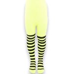 Fashion, accesorii si bijuterii - Copii - Lenjerie si pijamale copii - Sosete si dresuri copii - Dres galben cu dungi negre Albinuta pentru copii, 5-6 ani - Infinity.ro