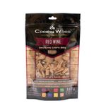 Casa si Gradina - Gradina si terasa - Gratare si accesorii - Accesorii gratare - Aschii pentru afumare din lemn de stejar, infuzat cu aroma de RED WINE, chips-uri 350 grame - Infinity.ro