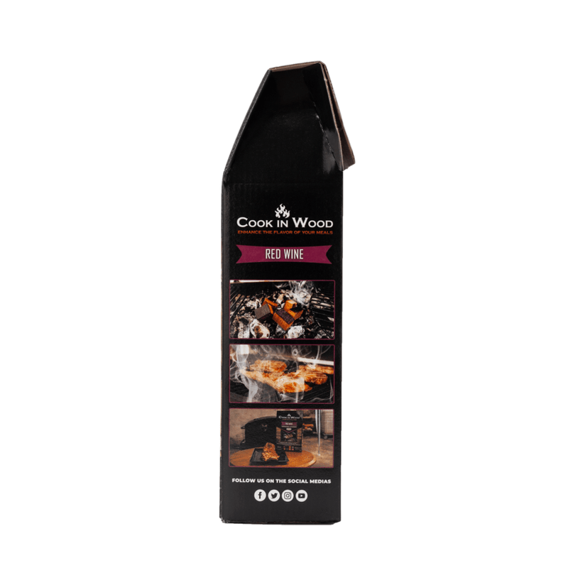 Casa si Gradina - Gradina si terasa - Gratare si accesorii - Accesorii gratare - Bucati de lemn pentru afumare din lemn de stejar, infuzat cu aroma de muscat wine, chunk-uri 500 grame - Infinity.ro