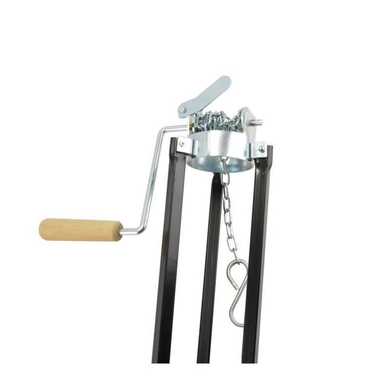 Casa si Gradina - Gradina si terasa - Gratare si accesorii - Accesorii gratare - Trepied ceaun, extensibil, inaltime reglabila, cu maner, 100/180 cm, Perfect Home - Infinity.ro
