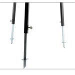 Casa si Gradina - Gradina si terasa - Gratare si accesorii - Accesorii gratare - Trepied ceaun, extensibil, inaltime reglabila, cu maner, 100/180 cm, Perfect Home - Infinity.ro
