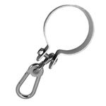 Casa si Gradina - Gradina si terasa - Balansoare si hamace - Balansoare - Carabina pentru leagan, cu sistem de prindere rotund, 100 mm - Infinity.ro