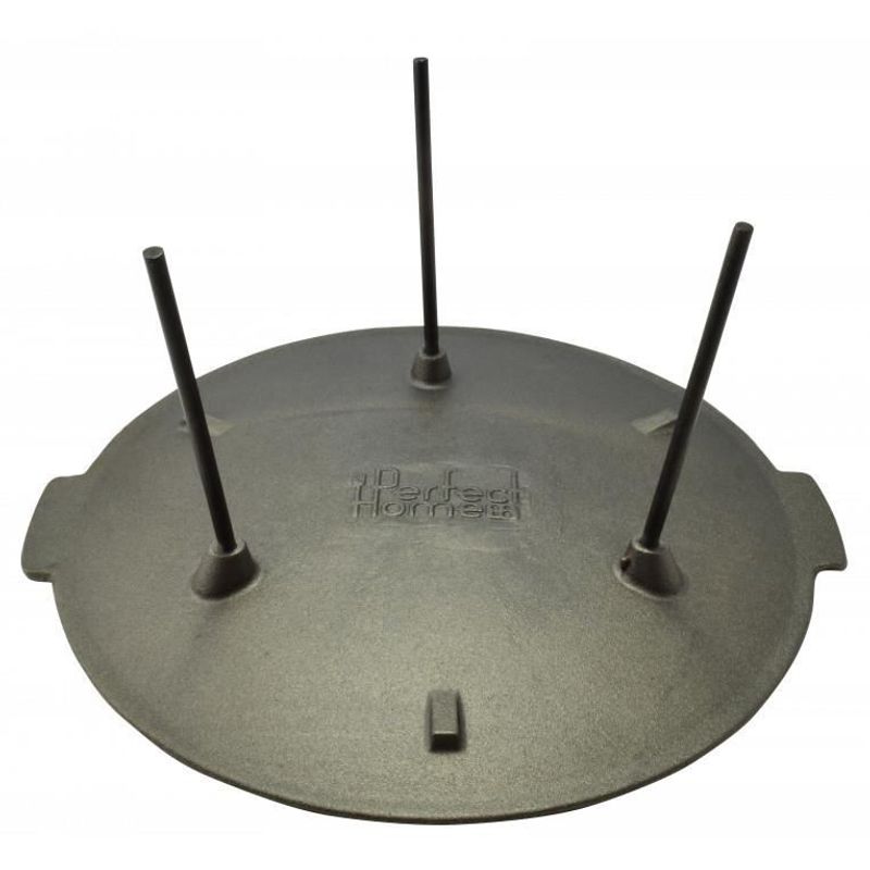 Casa si Gradina - Gradina si terasa - Gratare si accesorii - Gratare de gradina - Disc pentru gratar, fonta, cu picioare, 45x23 cm, Perfect Home - Infinity.ro