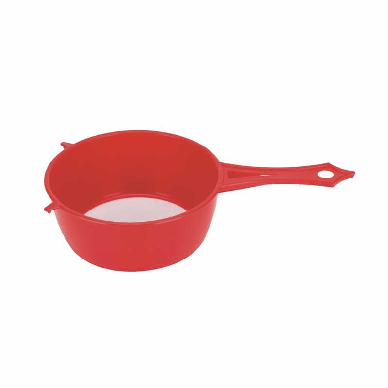 Casa si Gradina - Bucatarie si vesela - Ustensile bucatarie - Site bucatarie, strecuratori si accesorii - Strecuratoare din plastic, diverse culori, 275x140x65 mm - Infinity.ro