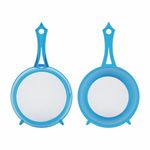 Casa si Gradina - Bucatarie si vesela - Ustensile bucatarie - Site bucatarie, strecuratori si accesorii - Strecuratoare din plastic, diverse culori, 275x140x65 mm - Infinity.ro