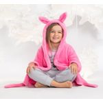 Jucarii, Copii si Bebe - Igiena si ingrijire - Baia bebelusului - Prosoape si halate de baie copii - Halat de baie pentru copii Nicol Roz Marimea 122-128 - Infinity.ro