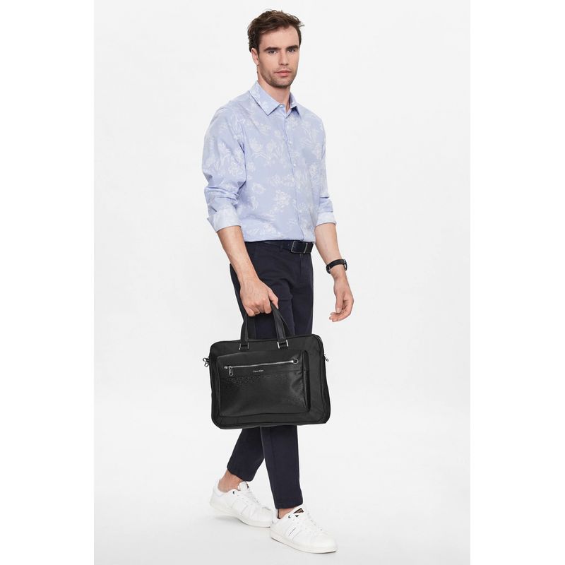 Laptop, Telefoane si Tablete - Laptopuri si accesorii - Accesorii Laptop - Genti laptop - Geanta pentru laptop Calvin Klein Elevated Laptop Bag W/Pckt K50K510582 Negru 39 x 28 x 7 cm - Infinity.ro