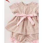 Fashion, accesorii si bijuterii - Copii - Imbracaminte copii - Treninguri si compleuri copii - Compleu de vara cu bluza si pantalonasi scurti bufanti 86 cm - Infinity.ro