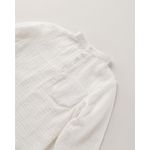 Fashion, accesorii si bijuterii - Copii - Imbracaminte copii - Bluze si camasi copii - Camasa din muselina alba 80 cm - Infinity.ro