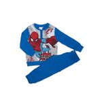 Fashion, accesorii si bijuterii - Copii - Lenjerie si pijamale copii - Pijamale copii - Pijama maneca lunga Spiderman SPI0271 122 CM Albastru 7 ani - Infinity.ro
