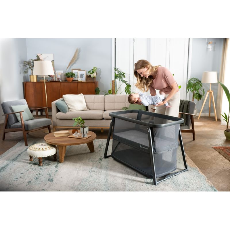 Casa si Gradina - Mobilier - Mobilier copii - Patuturi copii - PATUT DE CALATORIE KINDERKRAFT SOFI PLUS, 4 IN 1, GREY - Infinity.ro