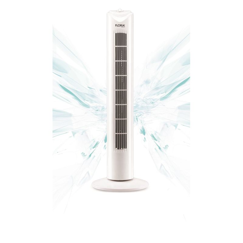 Electronice si Electrocasnice - Climatizare si sisteme de incalzire - Aparate racire aer - Ventilatoare - Ventilator turn Floria ZLN-3833, Timer 7.5 ore, Trei trepte, Consum 45W, Debit de aer 1787 mc/ora - Infinity.ro