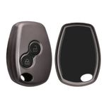 Auto si Moto - Electronice auto - Accesorii electronice auto - Husa Cheie Auto Kwmobile pentru Dacia/Renault 2 Butoane, Gri/Negru, Silicon, KWM0000253B001C - Infinity.ro